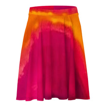 Load image into Gallery viewer, Burst of Pink Skater Skirt