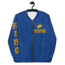 Cargar imagen en el visor de la galería, King Unisex Bomber Jacket