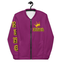 Cargar imagen en el visor de la galería, King Unisex Bomber Jacket