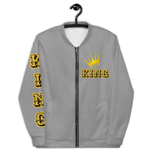 Cargar imagen en el visor de la galería, King Unisex Bomber Jacket