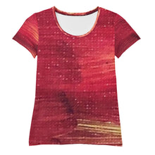 Load image into Gallery viewer, Blush  Women's Athletic T-shirt