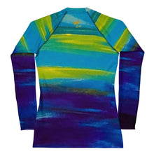 Load image into Gallery viewer, Blue Wave Women's Rash Guard