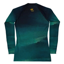 Cargar imagen en el visor de la galería, Sea Green Women's Rash Guard