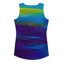 Load image into Gallery viewer, Blue Wave Tank Top