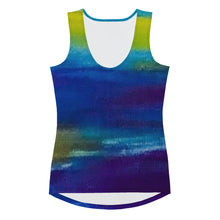 Load image into Gallery viewer, Blue Wave Tank Top