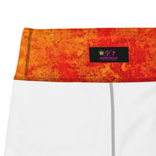 Load image into Gallery viewer, Summer Fire Yoga Capri Leggings