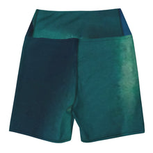 Cargar imagen en el visor de la galería, Sea Green Yoga Shorts