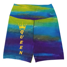 Cargar imagen en el visor de la galería, Queen Art Yoga Shorts