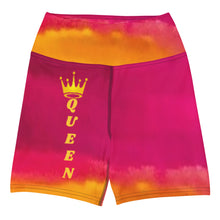 Load image into Gallery viewer, Burst of Pink Yoga Shorts