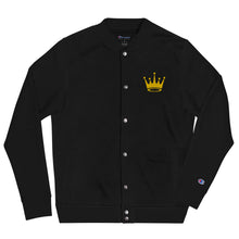 Load image into Gallery viewer, Crown Embroidered Champion Bomber Jacket