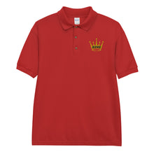 Cargar imagen en el visor de la galería, Crown Embroidered Polo Shirt
