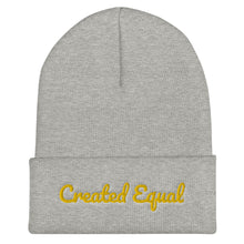 Cargar imagen en el visor de la galería, Created Equal Cuffed Beanie
