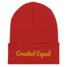 Cargar imagen en el visor de la galería, Created Equal Cuffed Beanie