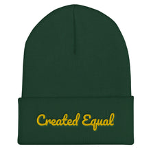 Cargar imagen en el visor de la galería, Created Equal Cuffed Beanie