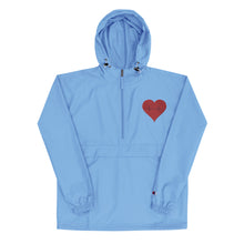 Load image into Gallery viewer, Heart Healthy Embroidered Champion Packable Jacket