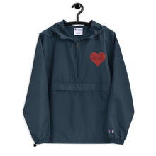 Load image into Gallery viewer, Heart Healthy Embroidered Champion Packable Jacket