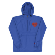 Load image into Gallery viewer, Heart Healthy Embroidered Champion Packable Jacket