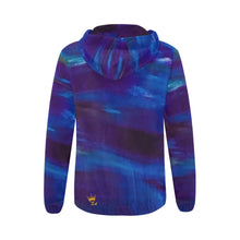 Load image into Gallery viewer, Blue Wave 2 Hoodie Jacket