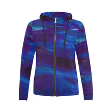 Load image into Gallery viewer, Blue Wave 2 Hoodie Jacket