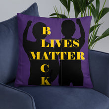 Load image into Gallery viewer, Black Lives Matter Basic Pillow