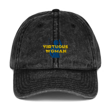 Load image into Gallery viewer, Virtuous Woman Vintage Cotton Twill Cap
