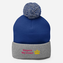 Load image into Gallery viewer, Queen Pom-Pom Beanie