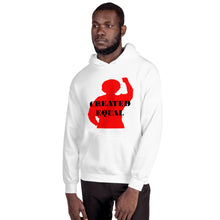 Load image into Gallery viewer, Created Equal Unisex Hoodie
