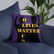 Load image into Gallery viewer, Black Lives Matter Basic Pillow