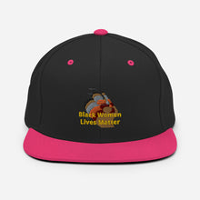 Load image into Gallery viewer, Black Women Lives Matter Snapback Hat