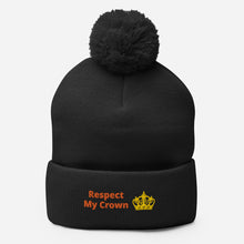 Load image into Gallery viewer, Queen Pom-Pom Beanie