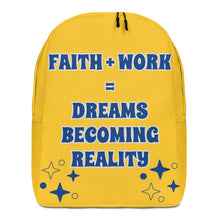 Load image into Gallery viewer, Faith + Work Minimalist Backpack