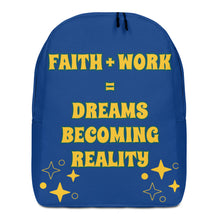 Load image into Gallery viewer, Faith + Work Minimalist Backpack