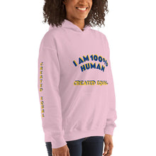 Load image into Gallery viewer, 100% Human Unisex Hoodie - Shannon Alicia LLC