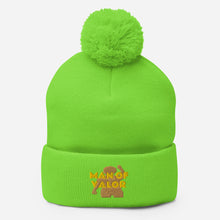 Load image into Gallery viewer, Man of Valor Pom-Pom Beanie
