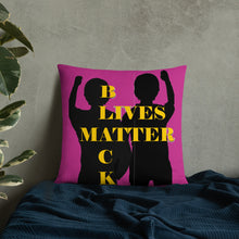 Load image into Gallery viewer, Black Lives Matter Basic Pillow