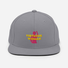 Load image into Gallery viewer, Virtuous Woman Snapback Hat