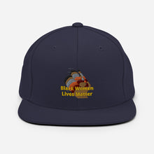 Load image into Gallery viewer, Black Women Lives Matter Snapback Hat