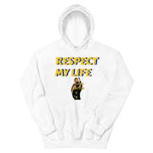 Load image into Gallery viewer, Respect My Life Unisex Hoodie