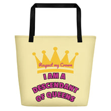 Load image into Gallery viewer, Queen Beach Bag