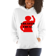 Load image into Gallery viewer, Created Equal Unisex Hoodie