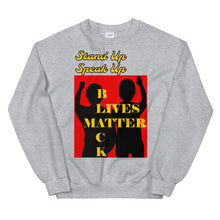 Load image into Gallery viewer, Black Lives Matter Unisex Sweatshirt