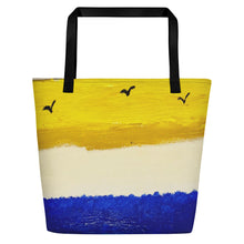 Load image into Gallery viewer, Art Beach Bag