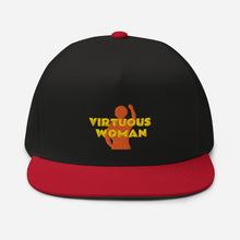 Cargar imagen en el visor de la galería, Virtuous Woman Flat Bill Cap