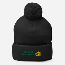 Load image into Gallery viewer, Queen Pom-Pom Beanie