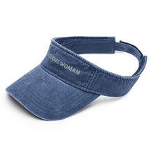 Load image into Gallery viewer, Virtuous Woman Denim visor
