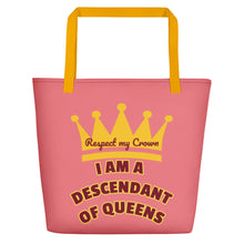 Load image into Gallery viewer, Queen Beach Bag