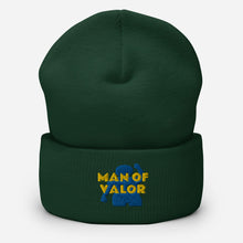 Load image into Gallery viewer, Man of Valor Cuffed Beanie