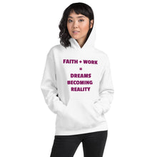 Cargar imagen en el visor de la galería, Faith + Work Unisex Hoodie