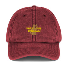 Load image into Gallery viewer, Virtuous Woman Vintage Cotton Twill Cap