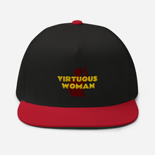 Cargar imagen en el visor de la galería, Virtuous Woman Flat Bill Cap